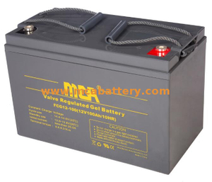 Stationary 12V Storage Gel Battery for Home