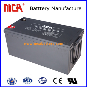 Maitenance Free Lead Acid Agm Battery 12V 200AH 